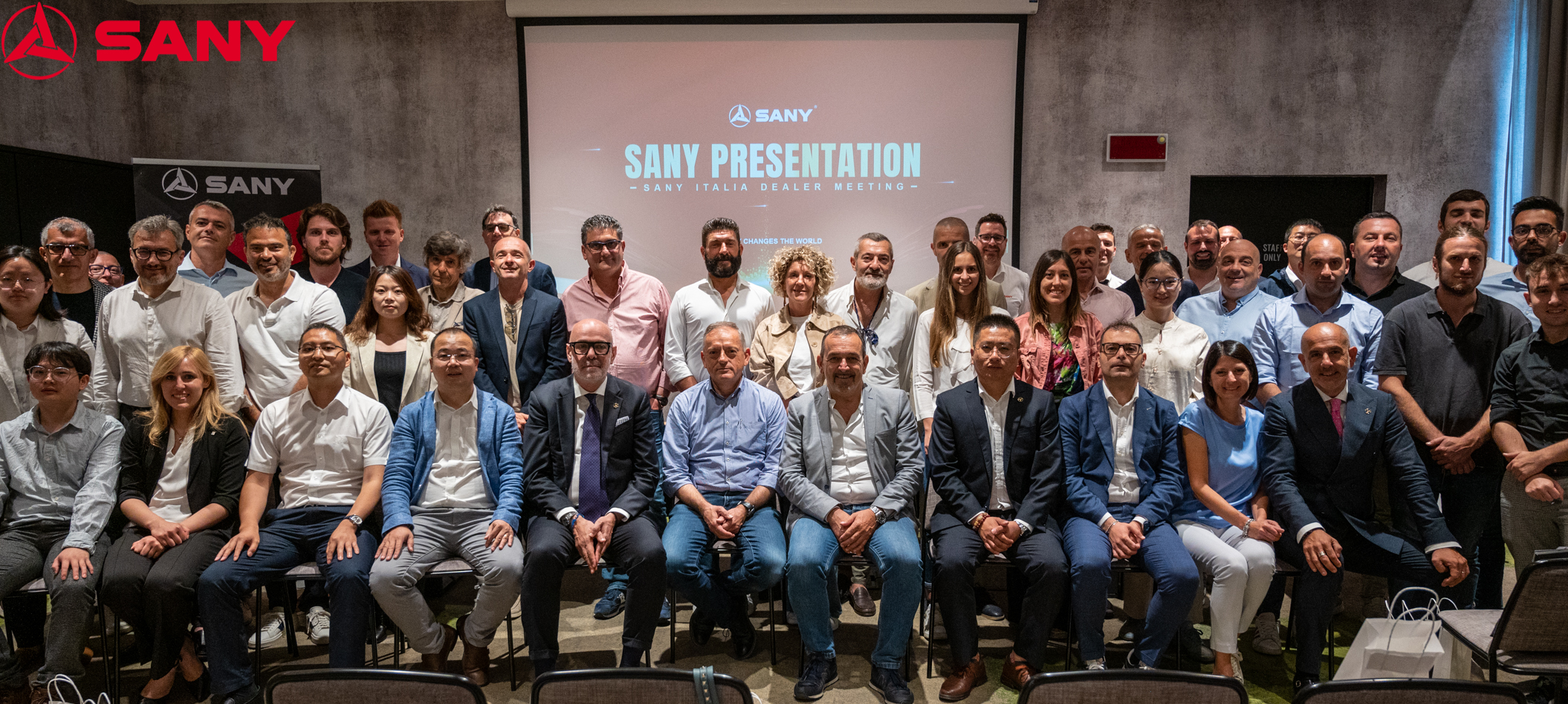 DEALER MEETING 2024, SANY ITALIA SRL